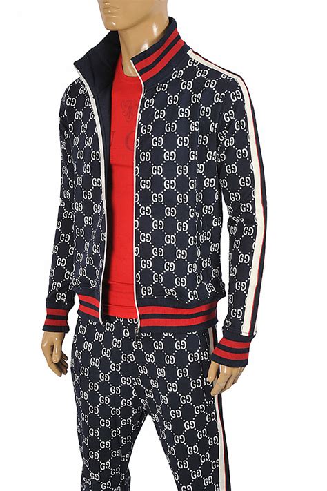 gucci sweat suit witg gs|gucci jogging suits for men.